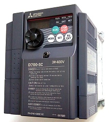 Преобразователь частоты FR-D740-160SC-EC (7,5 кВт)